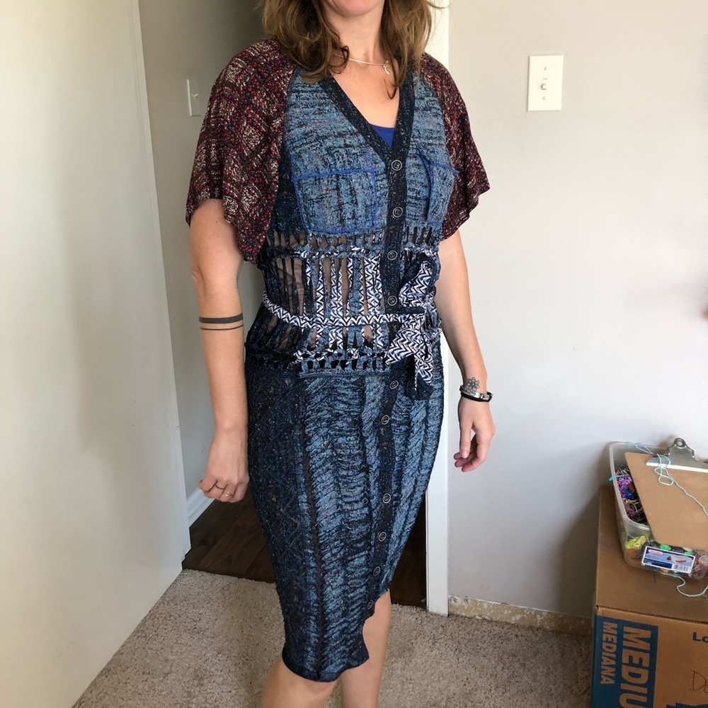 Byron Lars dress Anthropologie perfect condition